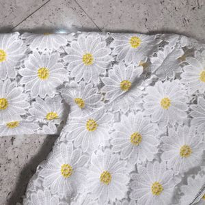 White Sunflower Top