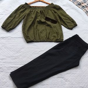 Combo Set Tops N Pants