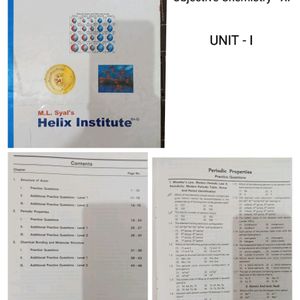 Objective Chemistry For CLASS - XI ( All Units)