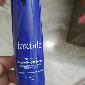 Foxlale Retinol Night Serum