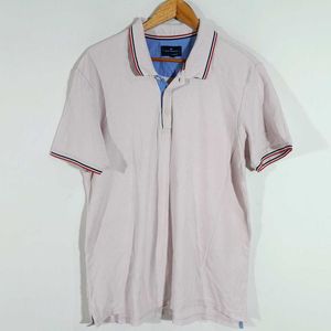 Light Pink Polo T-Shirt For Men's