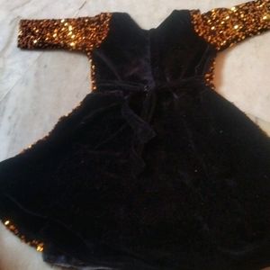 Velvet Dress For Girls