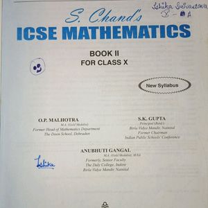 Maths Book Of Class10th 😍 #Maths