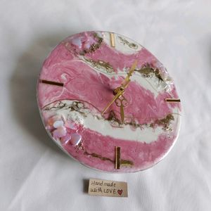 Resin 8inches Round Wall Clock