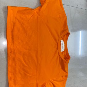 Orange Crop Top Best Fitting Ever !!!! Short Time Deal This Deal Is Having The Least Price For U Alll