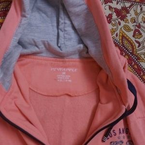 Peach Pink Track Jacket