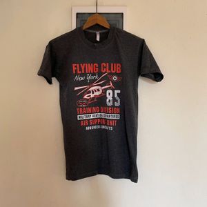 Aviation Flying Club Grey T-shirt