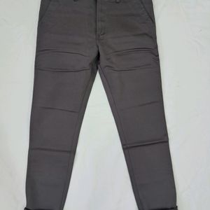 Divide 1046 Men Purple Taupe Double Cloth Trouser