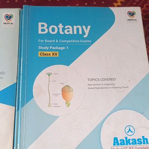 Aakash Zoology And Botany Module Of Class 12th