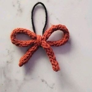 Crochet Bow Phone Charm 🎀