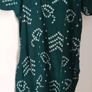 Bandhani Print Suit And Salwaar Set