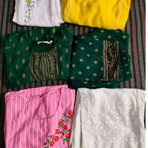 3 Combo  Of Kurta Set