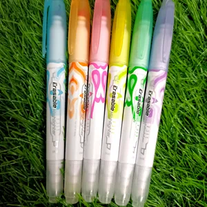Set Of 6 Erasable Highlighters