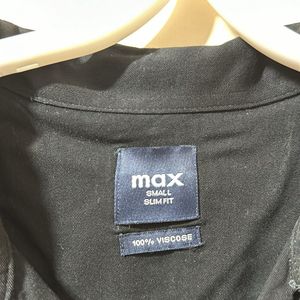 Max Unisex Jet Black Shirt