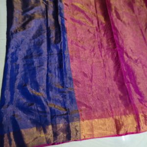 Uppada Tissue Pattu Saree