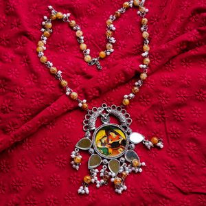 Sakhi Beaded Statement Necklace