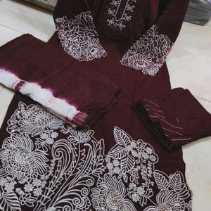 Kurta Pant With Dupatta Set