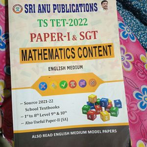 Paper-1 SGT & Ts Tet Mathematics Content