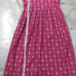 Frills kurti stitched