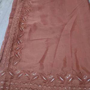 Saree Thread Work