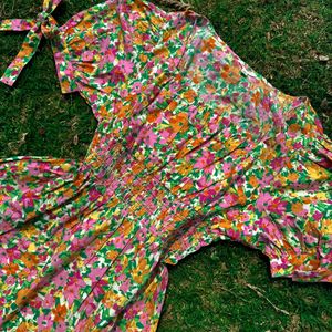 Cottage Core Floral Summer New Dress