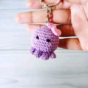 Baby Octopus Keychain