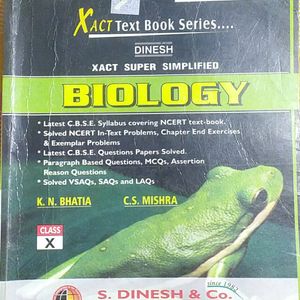 Dinesh Xact Super Simplified Biology For Class10