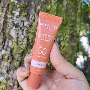 Dot & Key Peptide Lip Balm/ Warm Nude