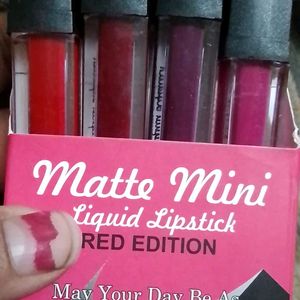 Matte Mini Liquid Lipstick Red Edition