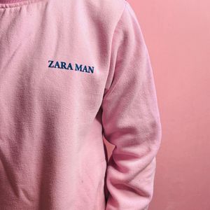 Zara pink hoodie