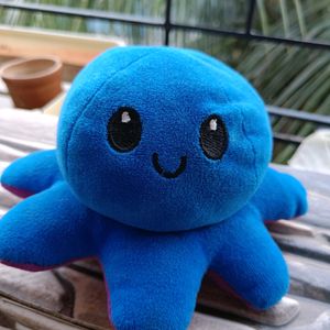 Reversible Octopus Toy Plush