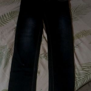 Wrangler Black Jeans , Size- 30 Inches ,