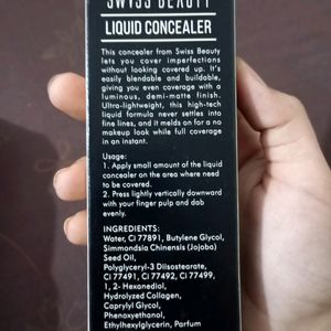 Liquid Conceler Swiss Beauty (Shade-Warm Sand)