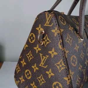 Lv Print Inspired Handbag+ Sling Belt 🆕