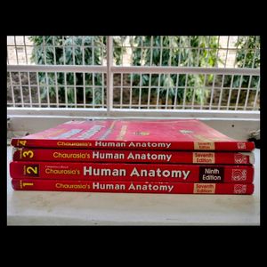 BD Chaurasia Anatomy Book Set