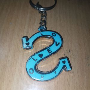 A "S" Letter Keychain