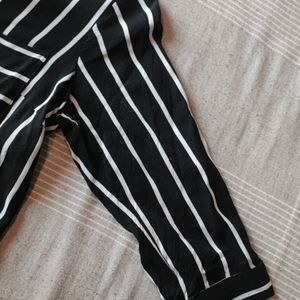 Women Striped Formal Button Down Shirt