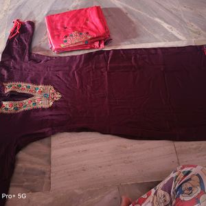 Kurti And Dupatta Set