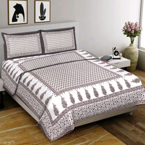 pure cotton bedsheet