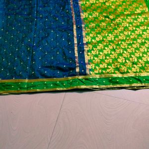 Pure Mysore Silk Gadwal Saree