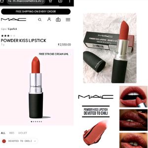 MAC POWDERKISS LIPSTICK 💄