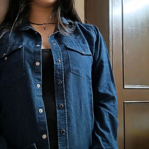 Dark Blue Shirt