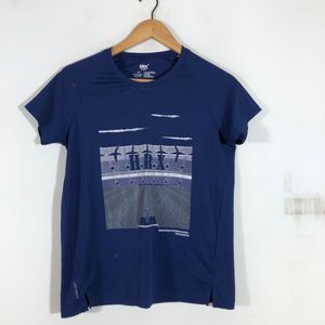 Navy Blue Printed T-Shirt (Women’s)