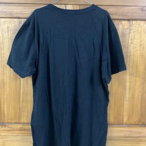 Black Oversize T-Shirt with minor colour fade