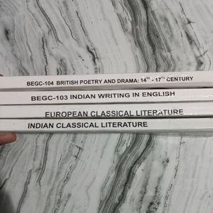 Ignou University BA English Official Text Books