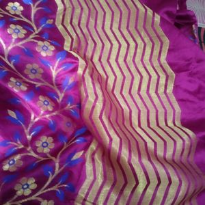 Pure Silk Hand Woven Saree