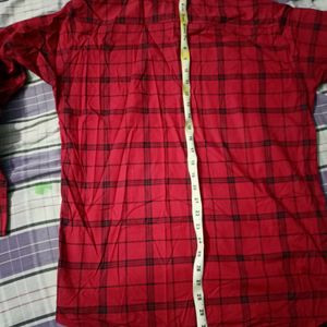 ♥️ Red check shirt xl luk new