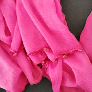 Duppata Pink Colour