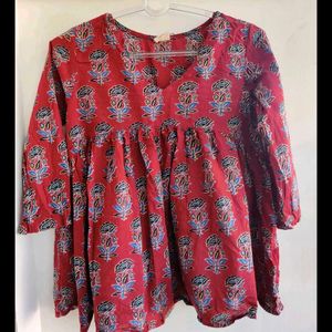 Maroon Empire Top