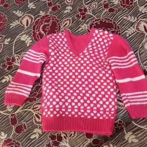 Handmade Woolen Sweater On Sale